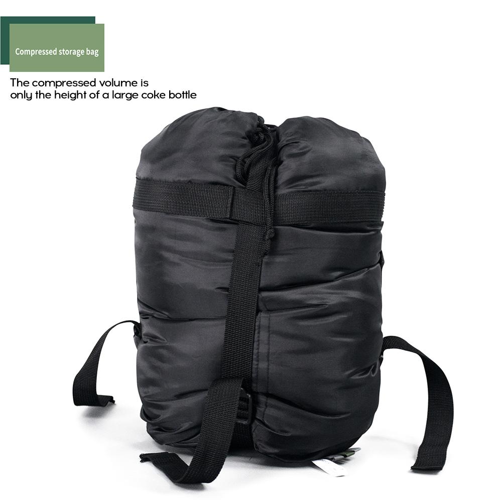 Túi ngủ cắm trại Với cấu trúc nhiều lớp giữ nhiệt tốt,bằng chất liệu chống thấm nước