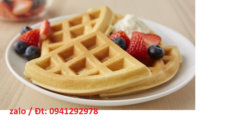 Máy làm bánh tổ ong- máy làm bánh waffle