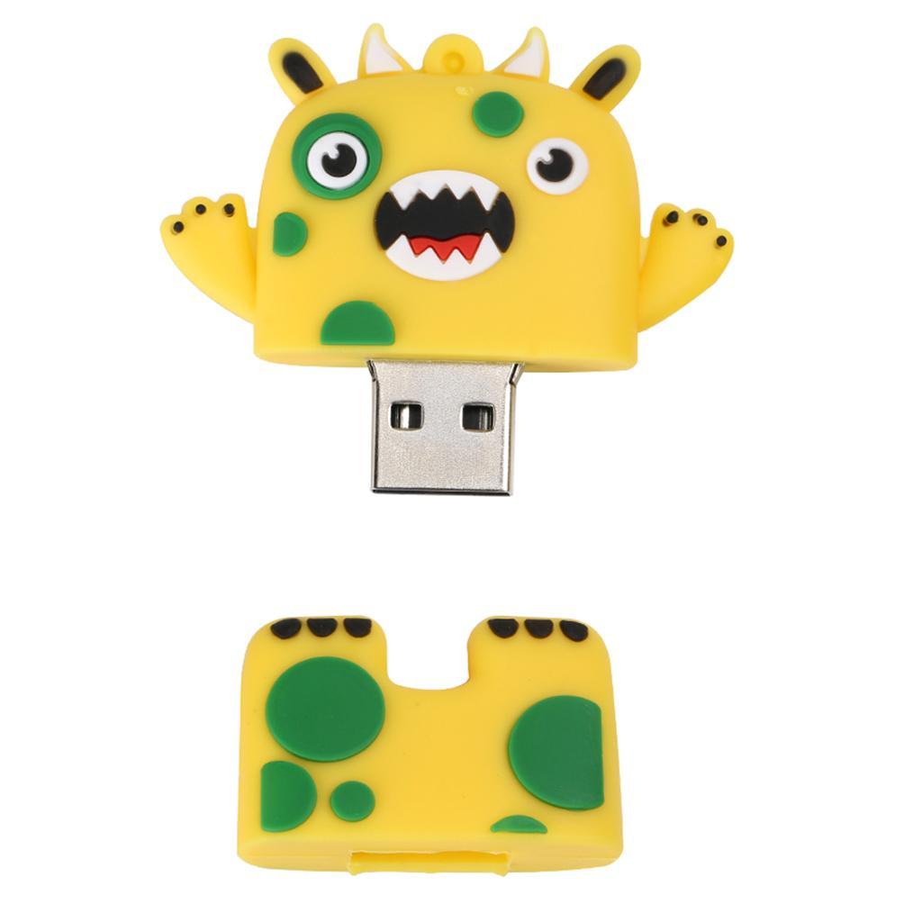 USB 2.0 Flash Drive Memory Stick U Thumb External Storage Cute Cartoon