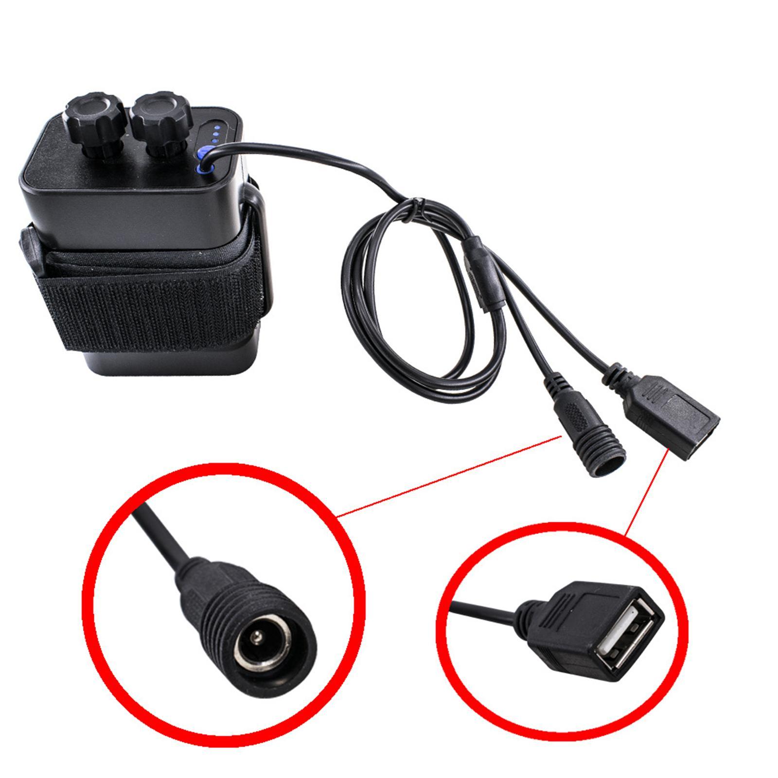 18650 Battery Charger Portable USB Battery Charger for Smartphone