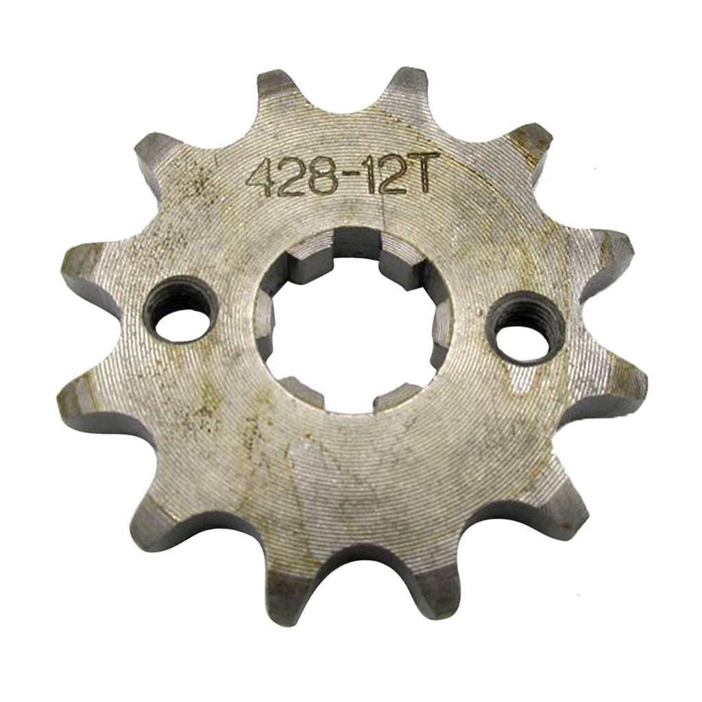 12T  17mm 428 Chain Front Sprocket Cog for  Quad Dirt Bike