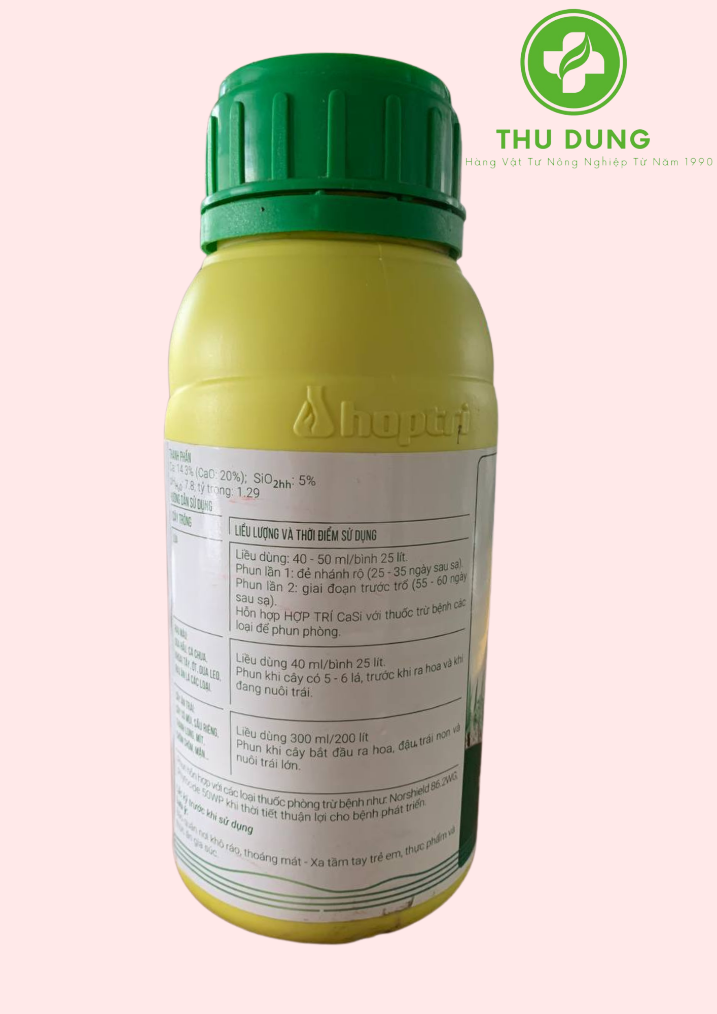 Hợp Trí Casi 500ml Cứng Cây Đứng Lá Xanh Cành