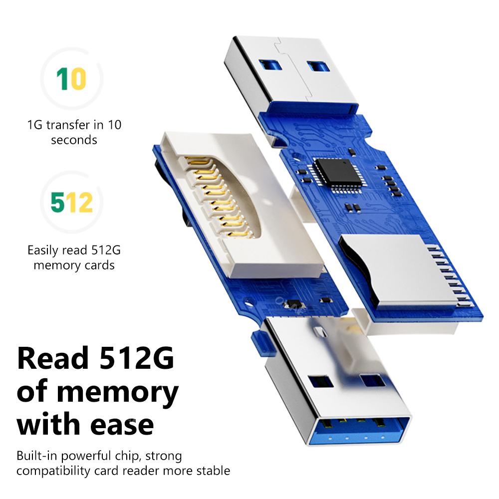 USB 3.0/2.0 OTG SD TF Reader FLASH DRIVE SMART USB MEMIME/