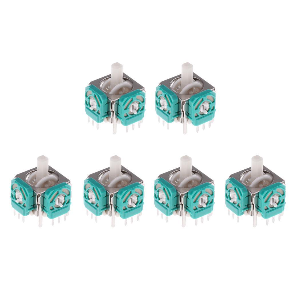 6x Analog Joystick Stick Switch Replacement for GameCube Controller