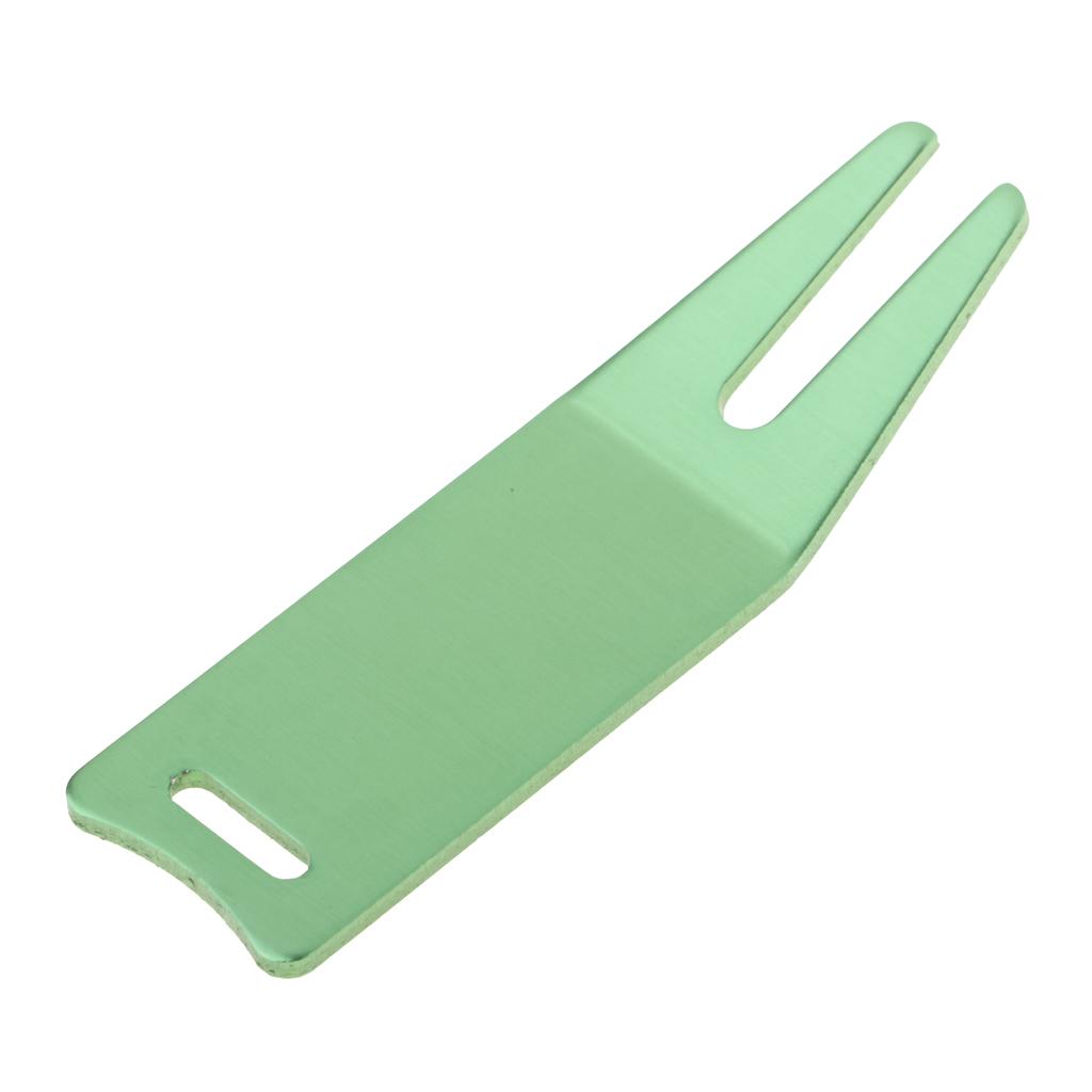 Alloy Golf Divot Repair Tool Fork Prongs for Putting Green Pitch Lawn Maintaining Fixing