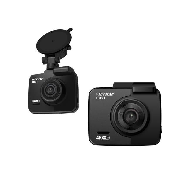 Camera Hành Trình Ô Tô Xe Hơi VIETMAP C61 - Màn Hình Full HD 4K, Cảnh Báo Giao Thông