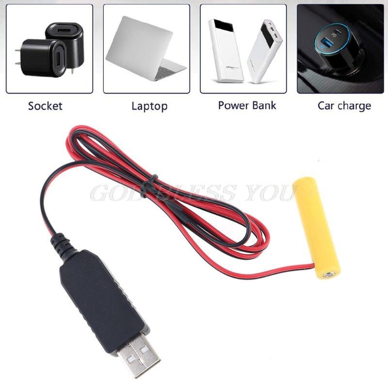 LR03 AAA Pin Remoinator USB Power Cung cấp thay thế 1 đến 4PCS AAA Drop Drop Shipping