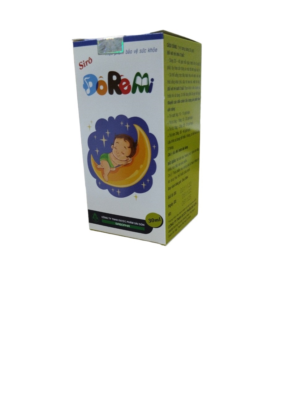 Siro ngủ ngon cho bé Doremi Chai 30ml - Châu Ngân Pharma