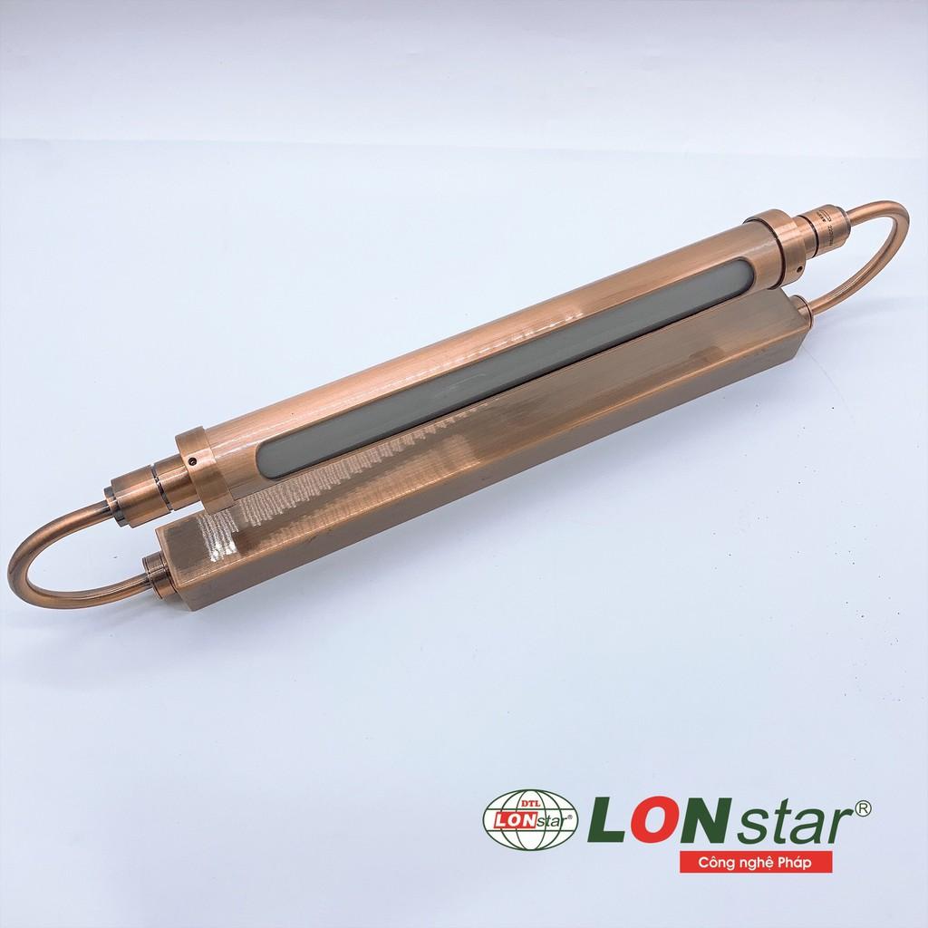 Đèn Soi Tranh , Gắn Gương LONstar Phong Cách Cổ Điển ,Chất Liệu Hợp Kim Mạ Đồng ,Điều Chỉnh Được Góc Chiếu