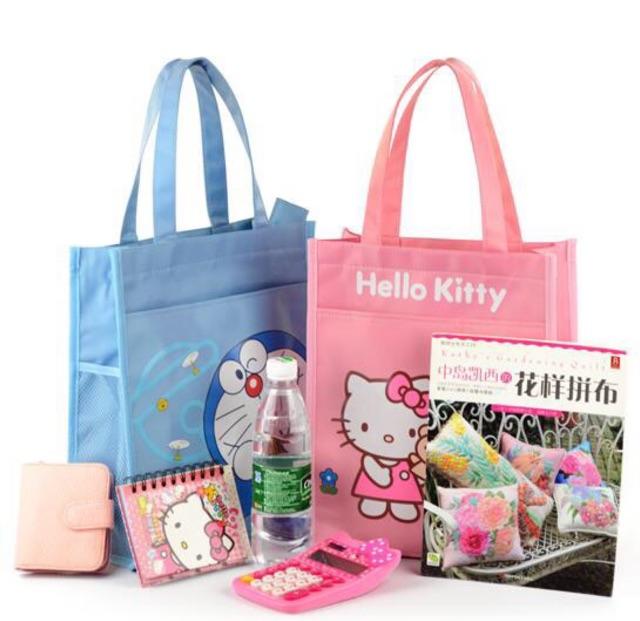 TÚI XÁCH HELLO KITTY &amp; DORAEMON