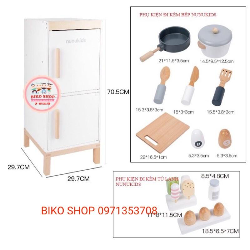Combo Bếp và tủ lạnh màu trắng 73cm