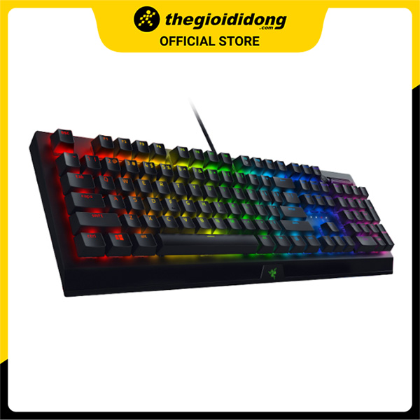 Bàn Phím Cơ Có Dây Gaming Razer BlackWidow V3 Đen - Hàng Chính Hãng