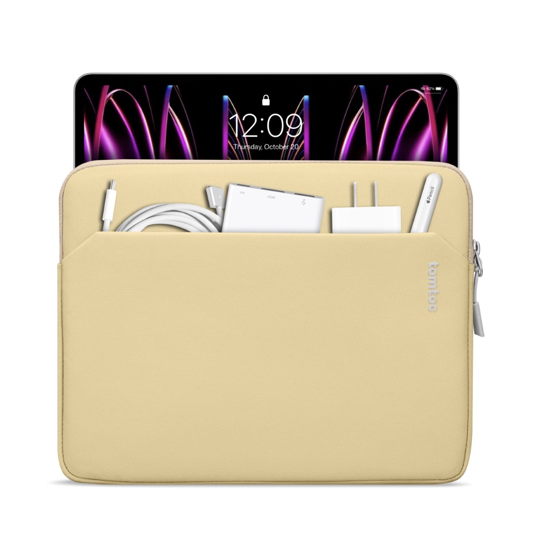 Túi Tomtoc (USA) Tablet Sleeve Bag cho  iPad Pro 12.9 M2/M1 (6th/5/4/3rd Generation) 2022-2018 - A18B3 Hàng chínhg hãng