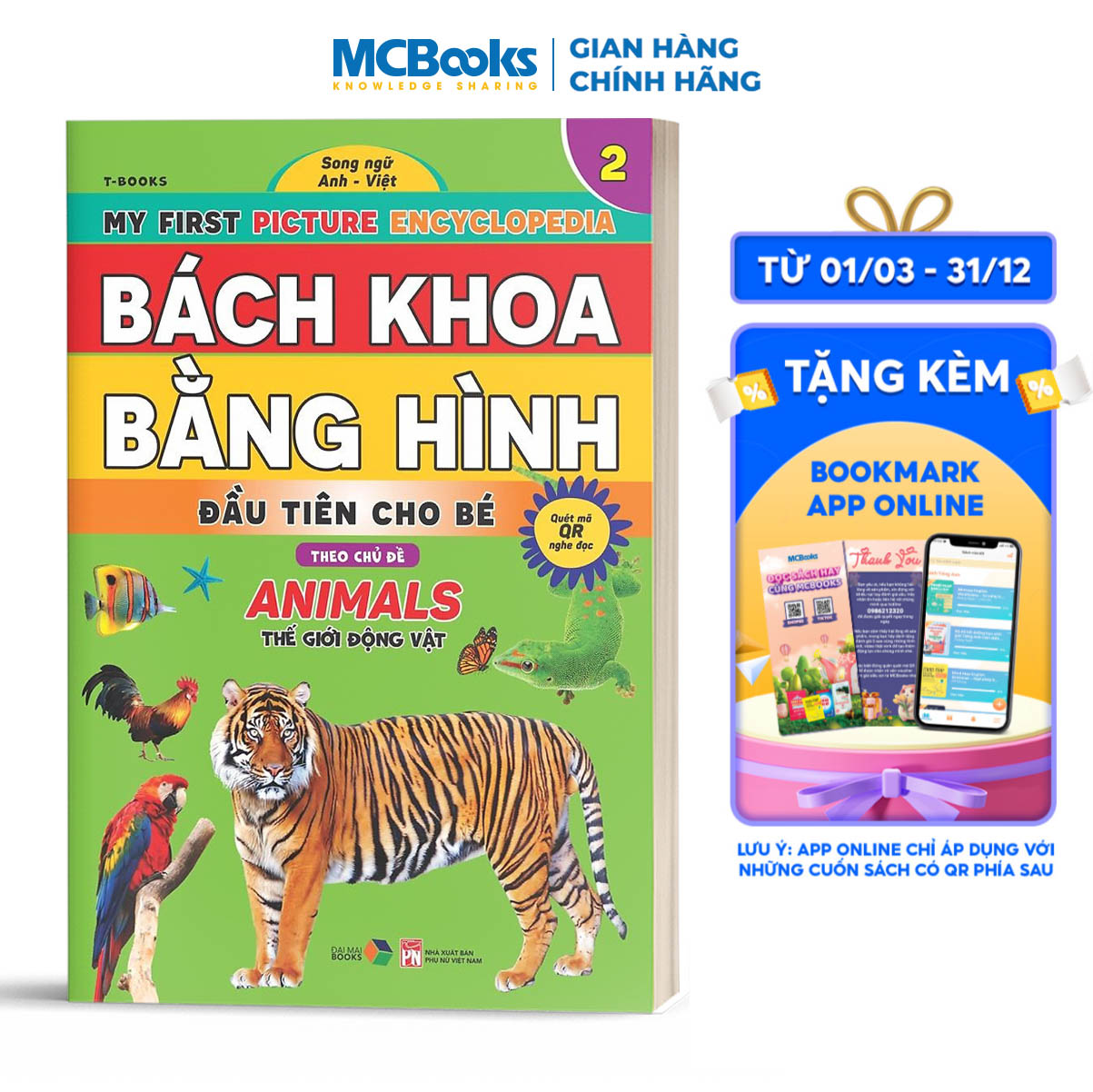 Bách khoa bằng hình đầu tiên cho bé theo chủ đề quyển 2 - song ngữ Anh Việt