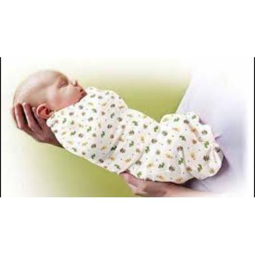 Khăn quấn bé sơ sinh hình kén mùa hè Swaddle me, Ủ kén Cotton