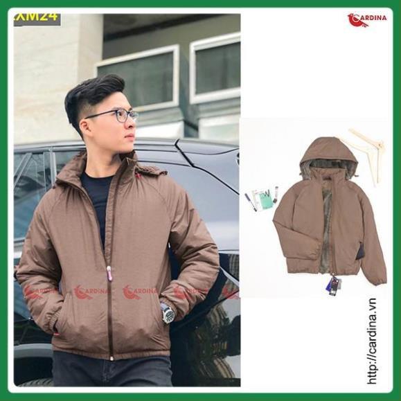 Áo Khoác Nam Vải Gió Xước 2 lớp Lót Lông Cừu Cao Cấp Siêu Ấm, Siêu Nhẹ, Kiểu Dáng Thể Thao Trẻ Trung, Năng Động
