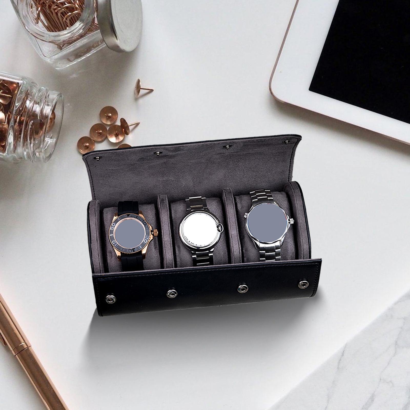 3 Slot Case PU Leather Organizer