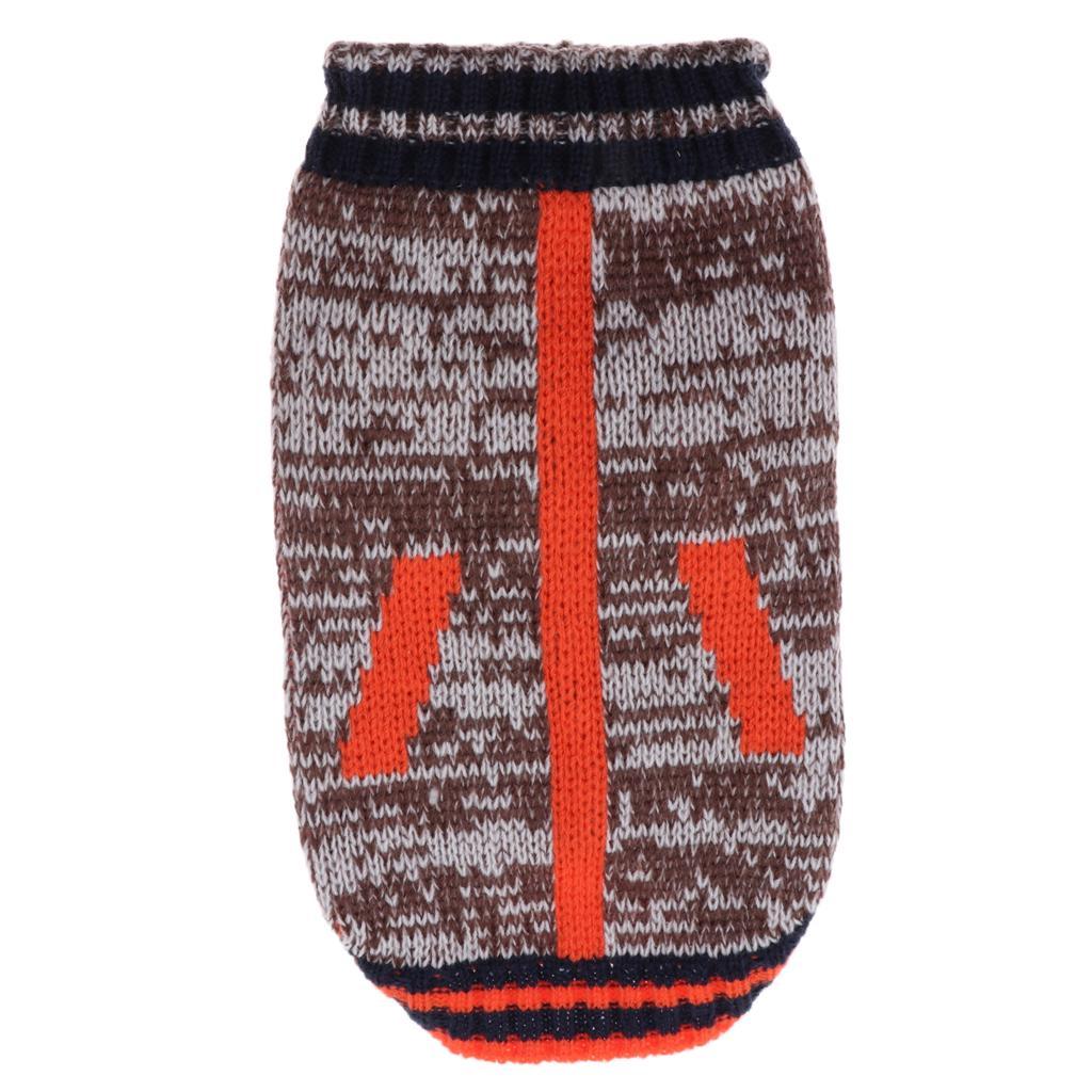 Dog Sweater Pet Puppy Thick Warm Clothes Jumper Winter Apperal
