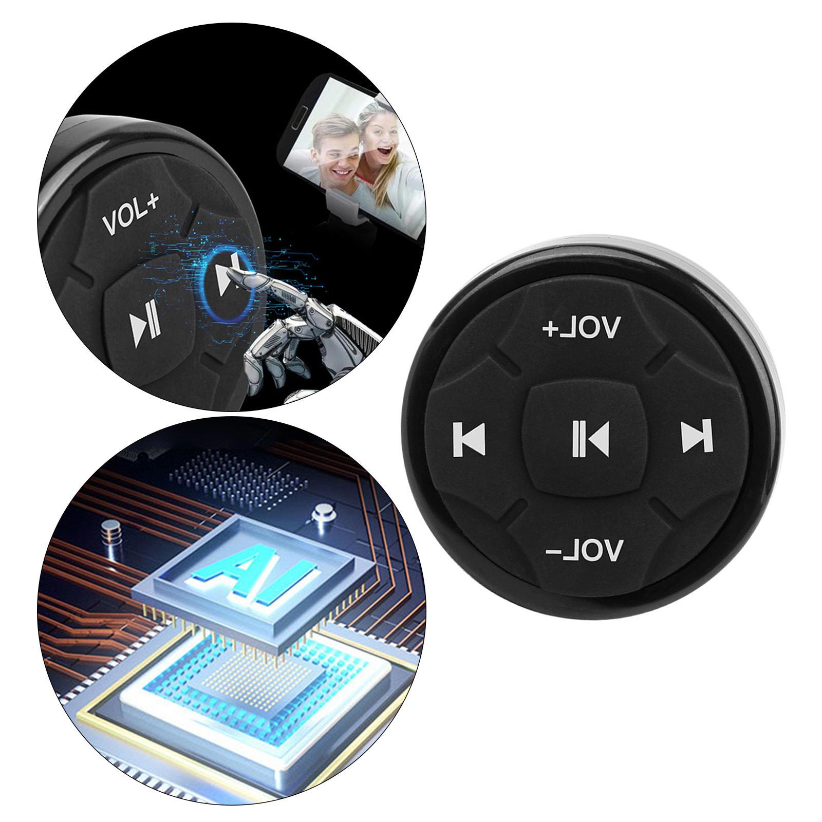 Bluetooth Media Steering Wheel Button Start Siri for  Or Android