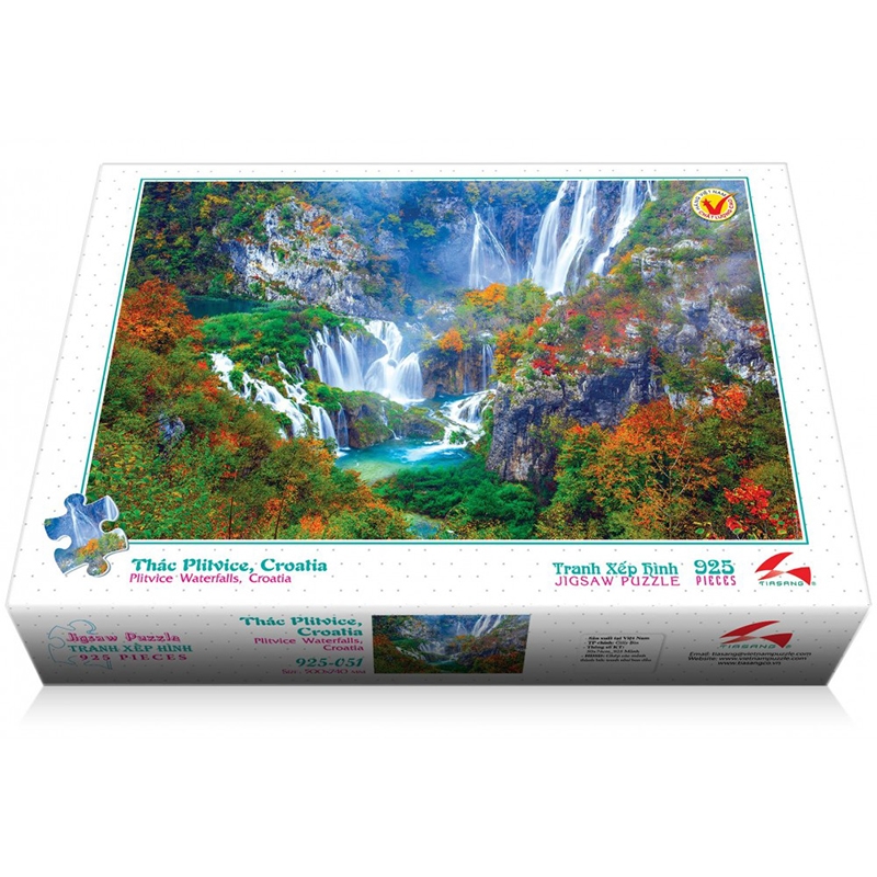 Xếp Hình 925 Mảnh - Thác Plitvice, Croativa 925-051