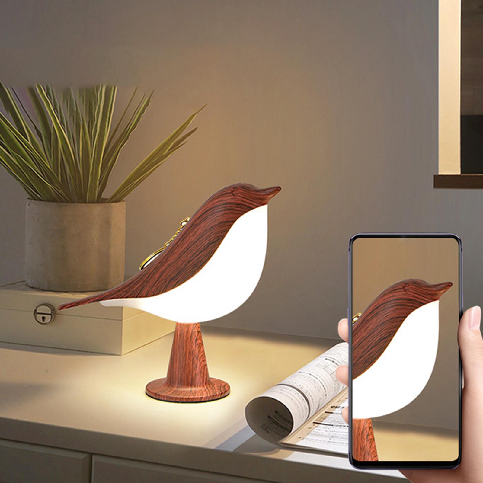 Table Lamp LED Nightlight Remote Control Bedroom Dimmable USB Desktop Light