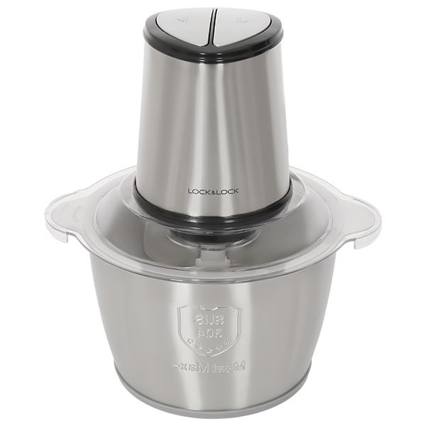 Máy Xay Thịt Cối Inox LocknLock EJM172 300W - 2L - Hàng Chính Hãng