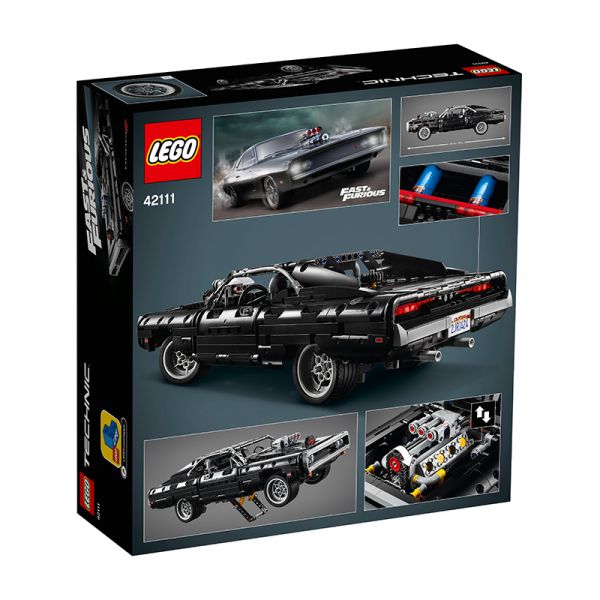 BỘ LẮP RÁP LEGO TECHNIC 42111 SIÊU XE DOM'S DODGE CHARGER