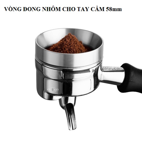Vòng đong cà phê bằng nhôm pha cà phê esspresso