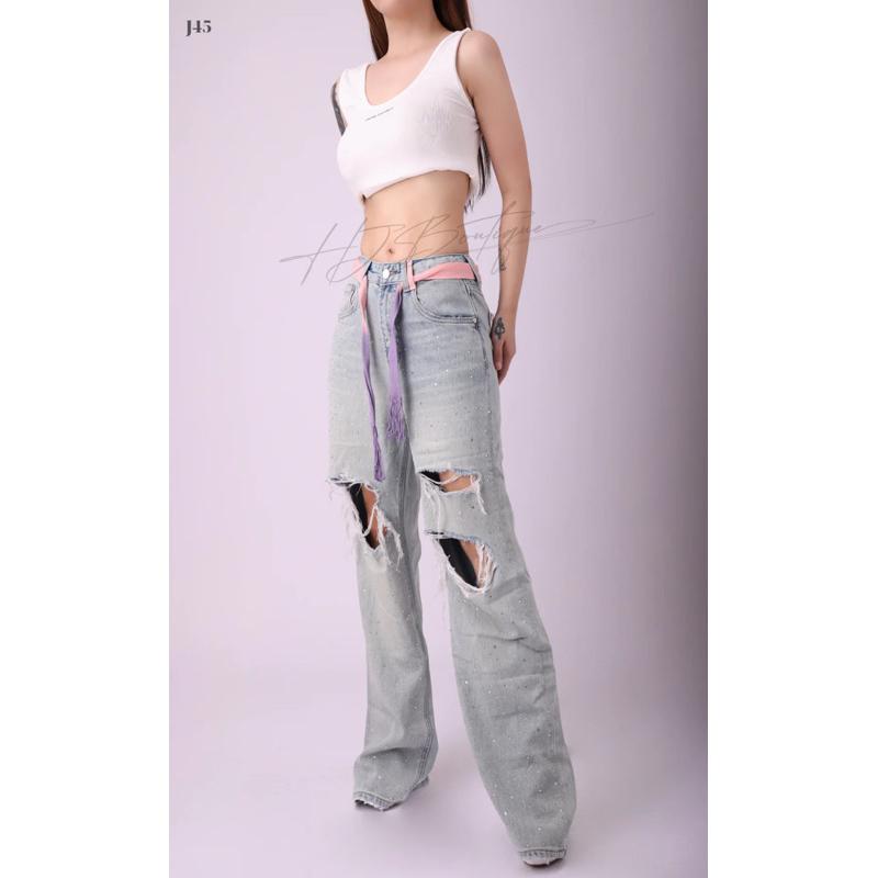 Quần Jeans rách Hàn Quốc - J45