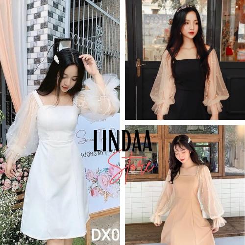 ĐẦM DỰ TIỆC KẾT HẠT GIN DRESS SIÊU XINH