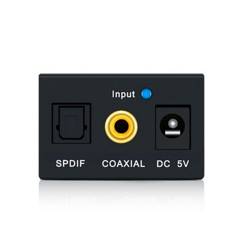 Bộ Chuyển Đổi Âm Thanh Kỹ Thuật Số Đồng Trục Quang Học Toslink Sang Analog L/R RCA Sang Jack 3.5 Bộ Chuyển Đổi Âm Thanh Kỹ Thuật Số Bộ Chia Âm Thanh Nổi SPDIF