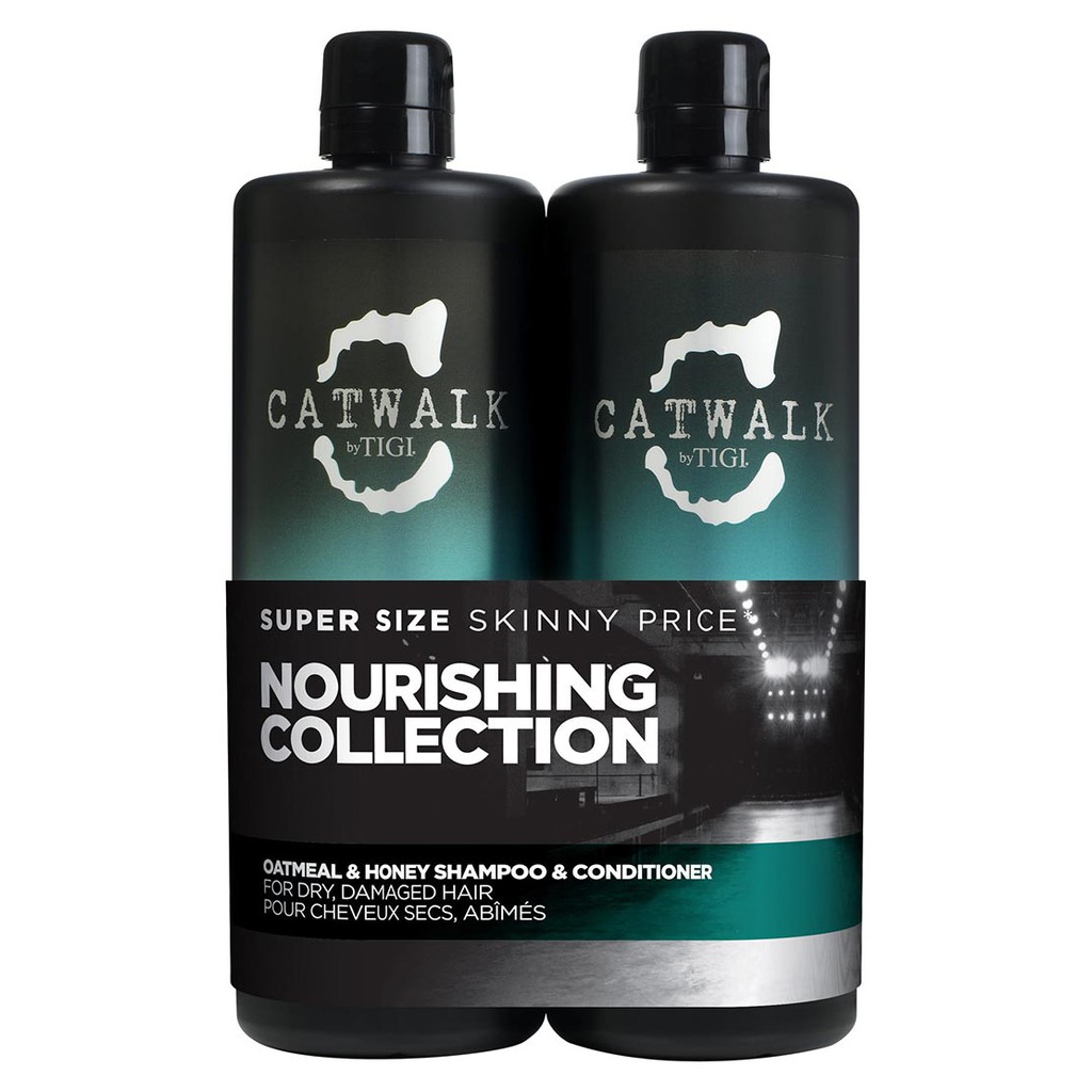 BỘ GỘI XẢ TIGI CATWALK NOURISHING COLLECTION MÀU ĐEN 750ML