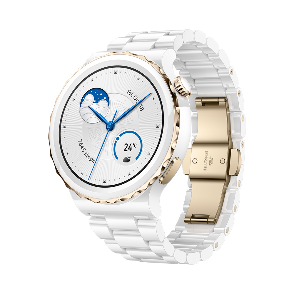 Đồng Hồ Thông Minh HUAWEI WATCH GT 3 Pro | Gốm tinh thể nano | Điện tâm đồ | Lặn tự do | Hàng Chính Hãng