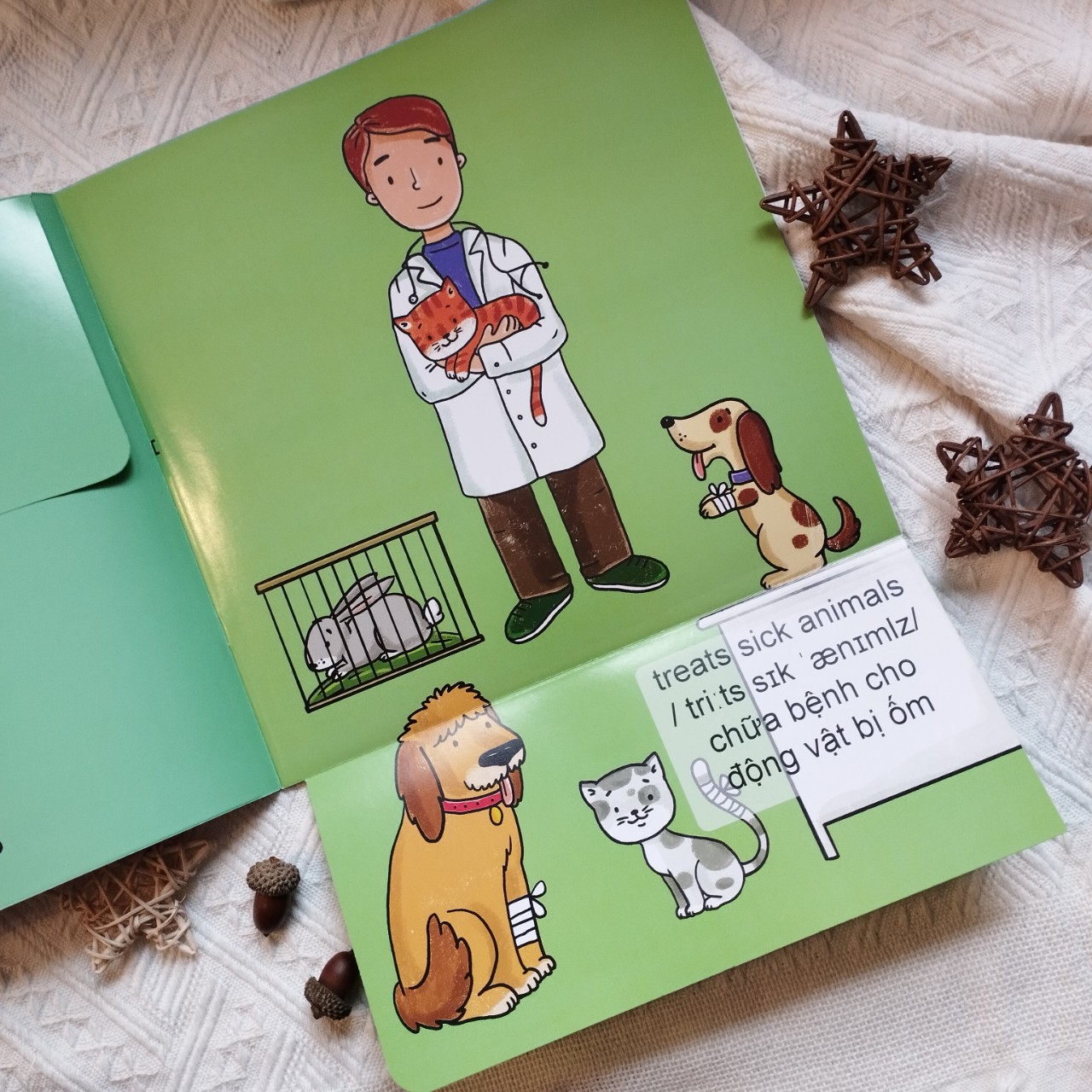 Sách lật mở khám phá - Nghề Nghiệp