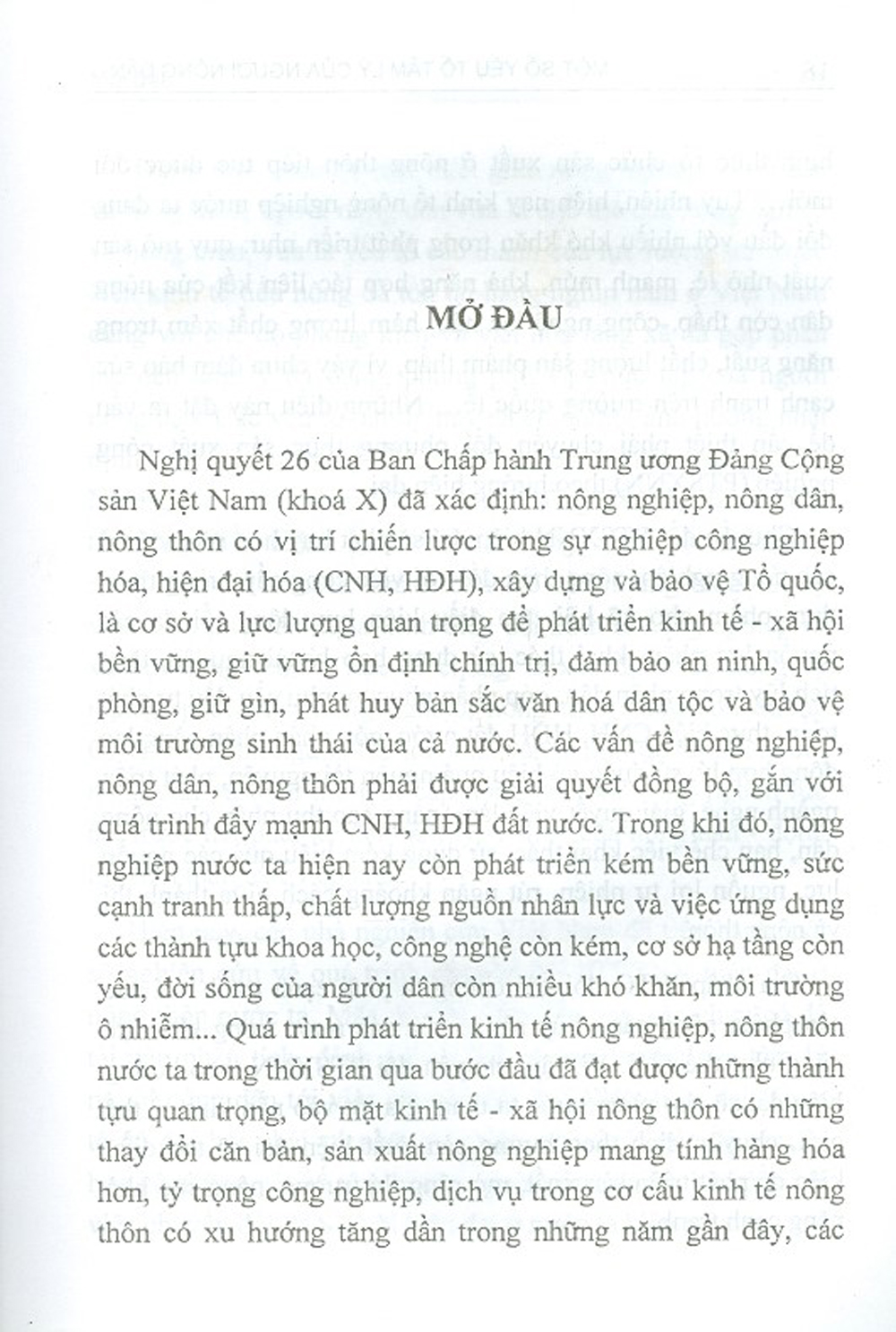 Một Số Yếu Tố Tâm Lý Của Người Nông Dân Ảnh Hưởng Tới Việc Chuyển Đổi Phương Thức Sản Xuất Nông Nghiệp Theo Hướng Hiện Đại (Sách Chuyên Khảo)