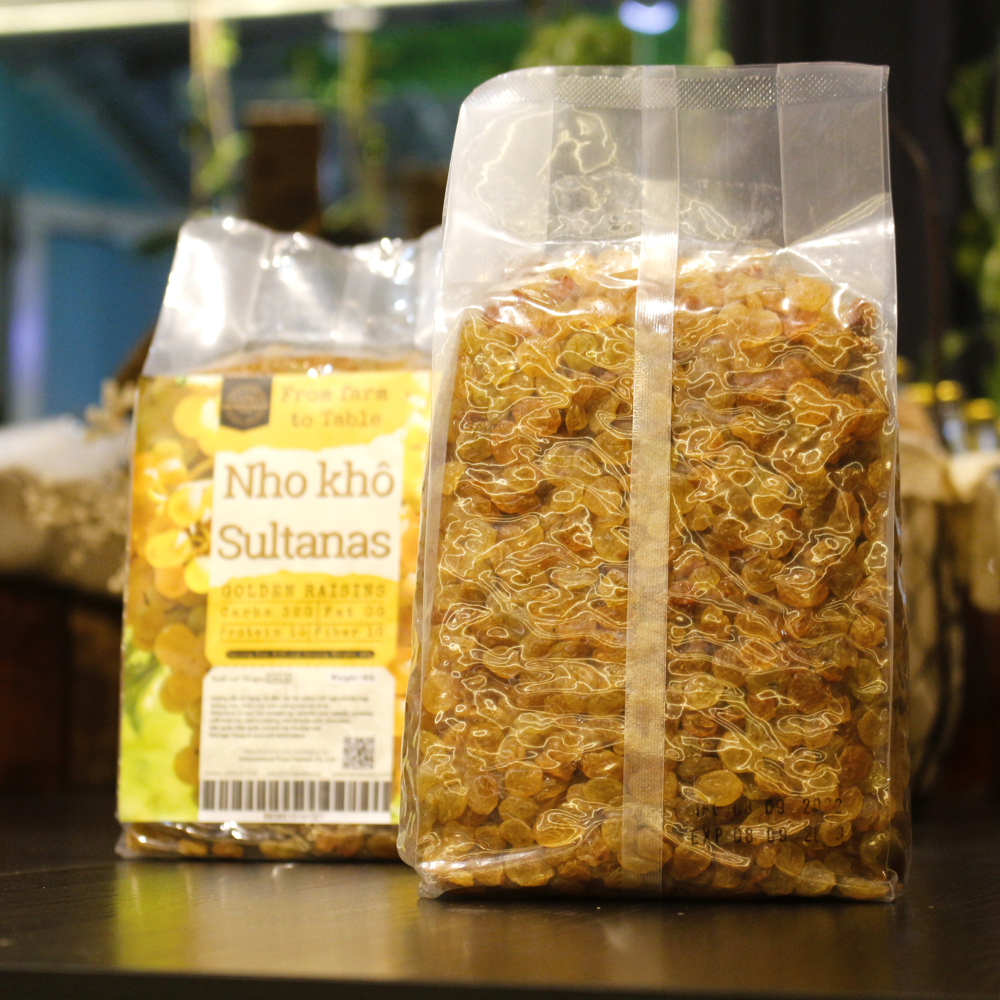 Nho khô Sultana  (hàng nhập khẩu Chile)