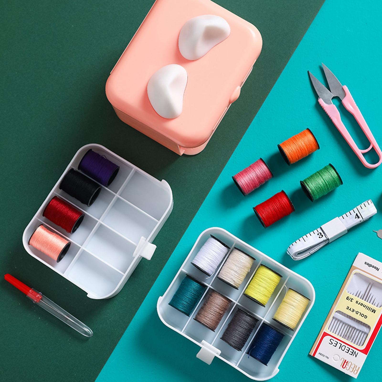 Compact Sewing Box Set Organizer Embroidery Sewing Supplies