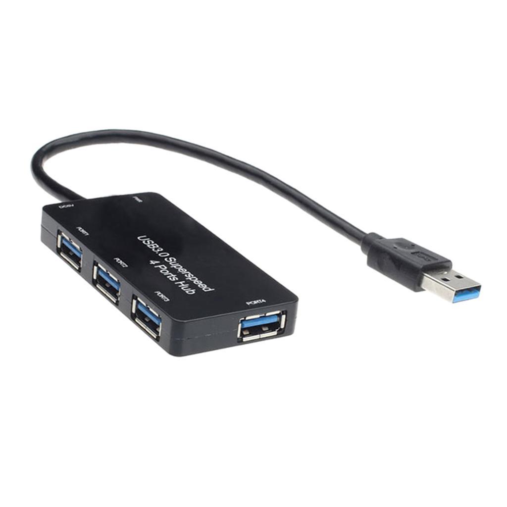 High Quality USB 3.0 Hub   Port USB Splitter Adapter for PC Computer