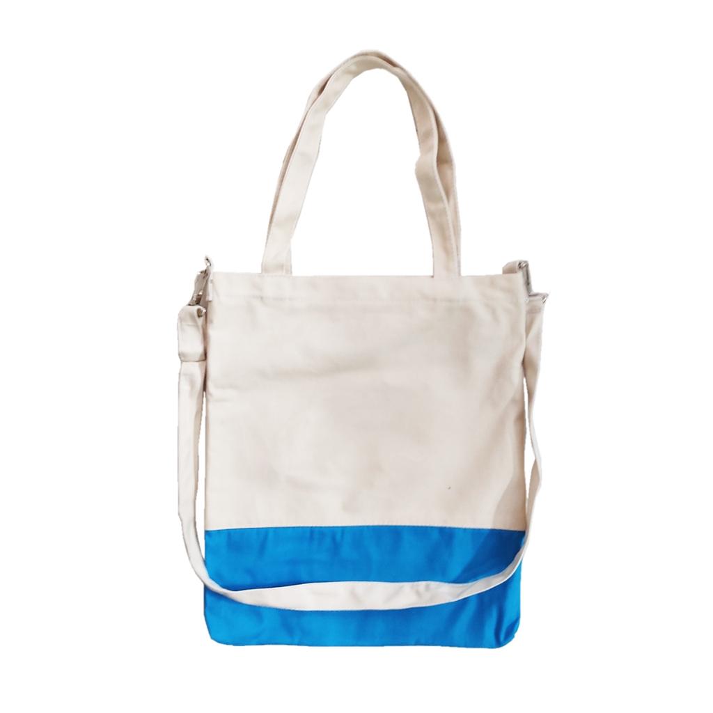 Túi Vải Tote 3 Dây Phối Thân 20x House