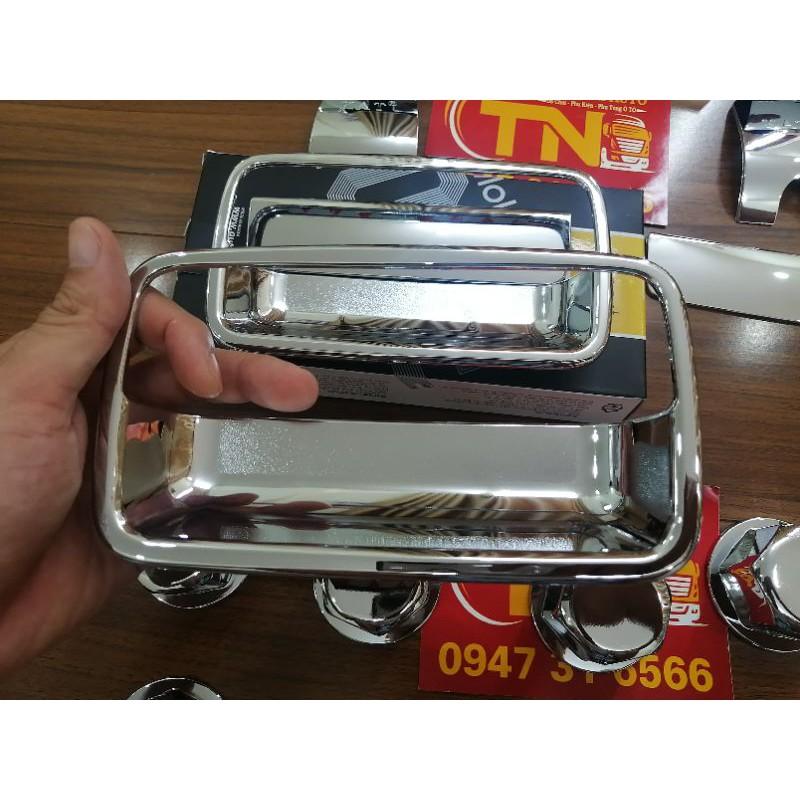 ỐP TAY NẮM CỬA MẠ CRÔM INOX KIA 1.4 TẤN, K3000, K165, K190, K2700, K140
