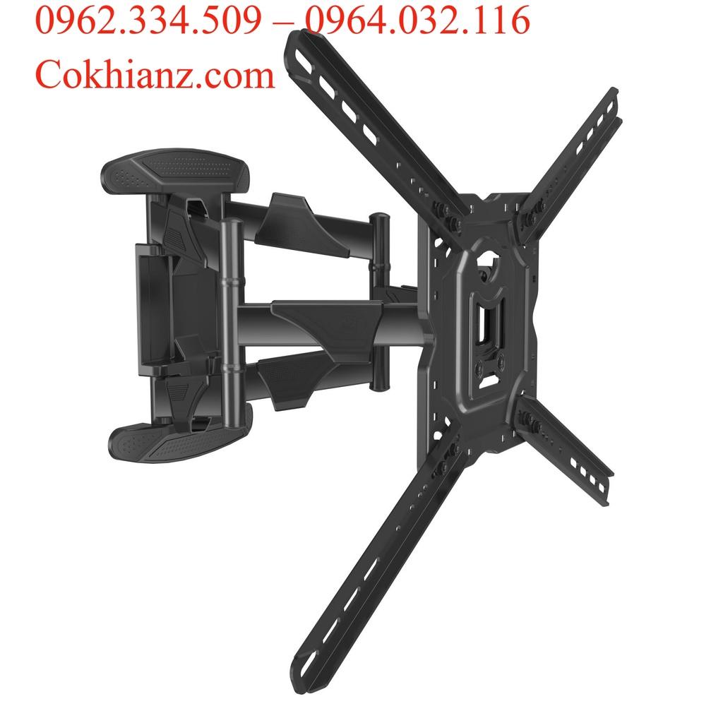 KHUNG TREO TIVI GÓC XOAY ĐA NĂNG NK P5