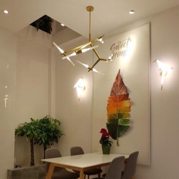 Đèn thả acnes 10 bóng, đèn trần, đèn tô điểm trần, đèn decor, đèn nhà hàng, đèn phòng khách, đèn quán bar DT