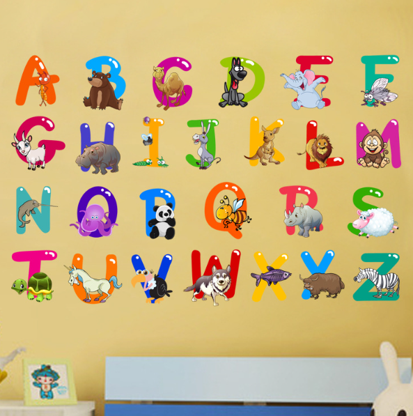 Decal trang trí tường - Cửa sổ tròn 3D hình Cá Heo Mẹ và Con
