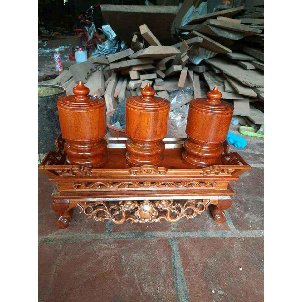 Bộ đài nước gỗ hương