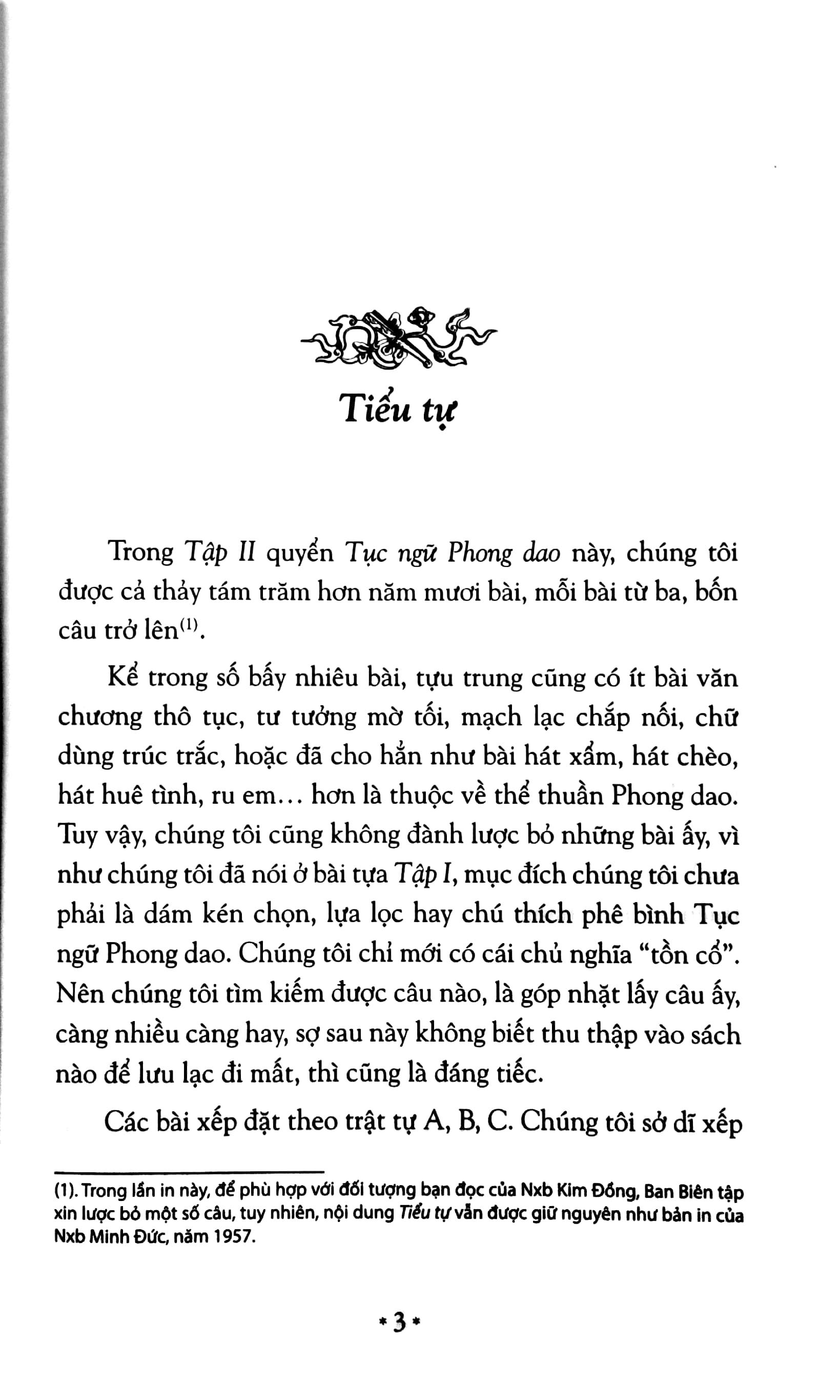 Sách Tục Ngữ Phong Dao - Tập 2