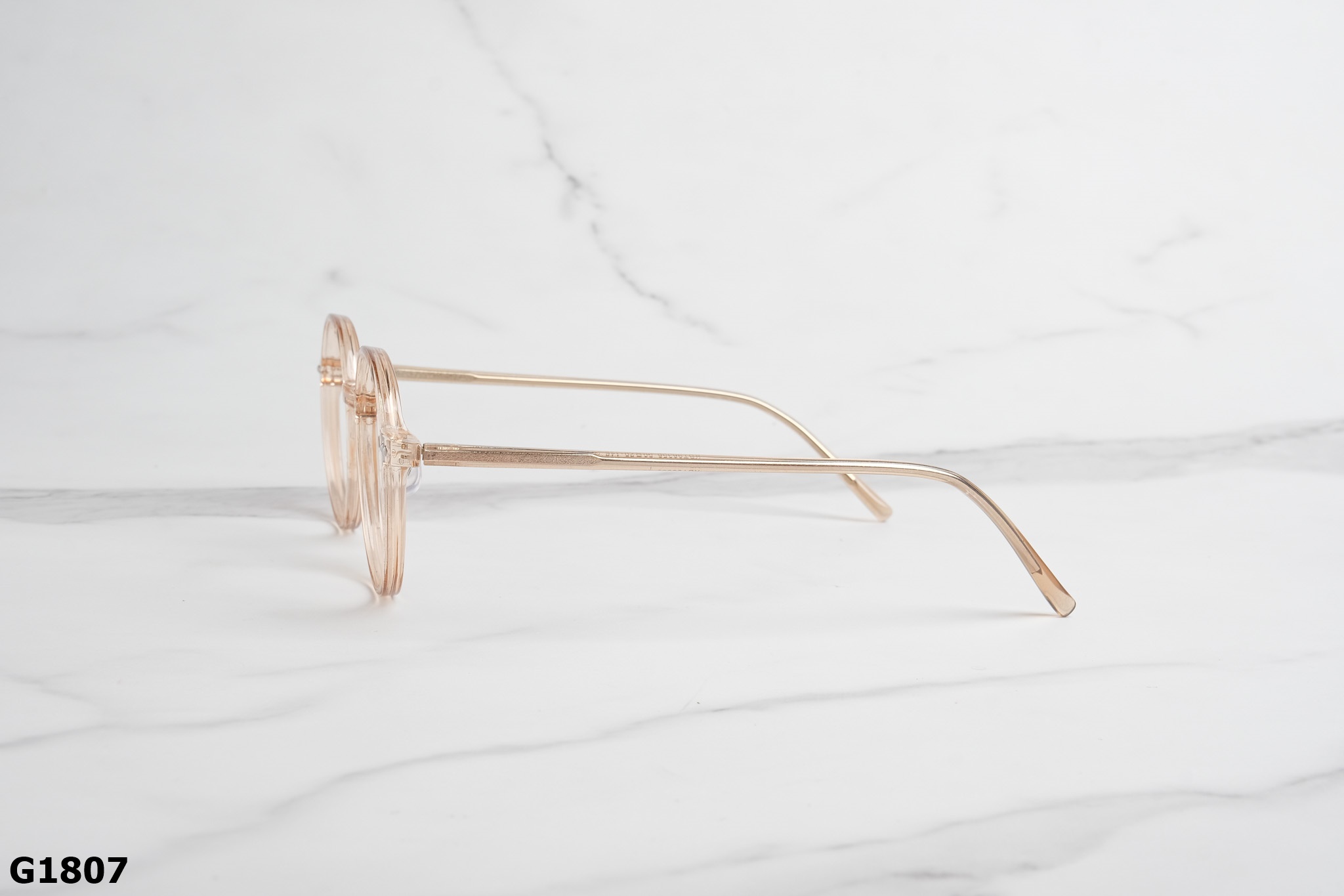Gọng Kính Cận Dáng Tròn Ngố Thời Trang Unisex G1807