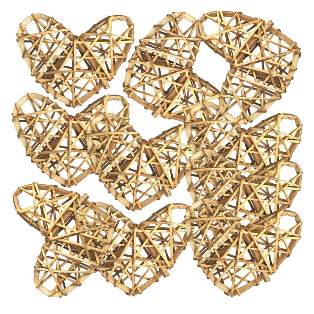 Shape Wicker Rattan vine ball  for decorations DIY 8cm