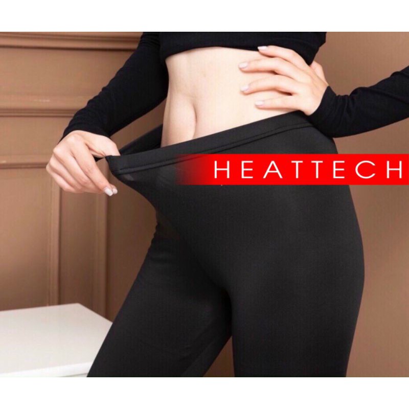 Quần legging giữ nhiệt nữ chất vải siêu co giãn 4 chiều cạp liền cá tính