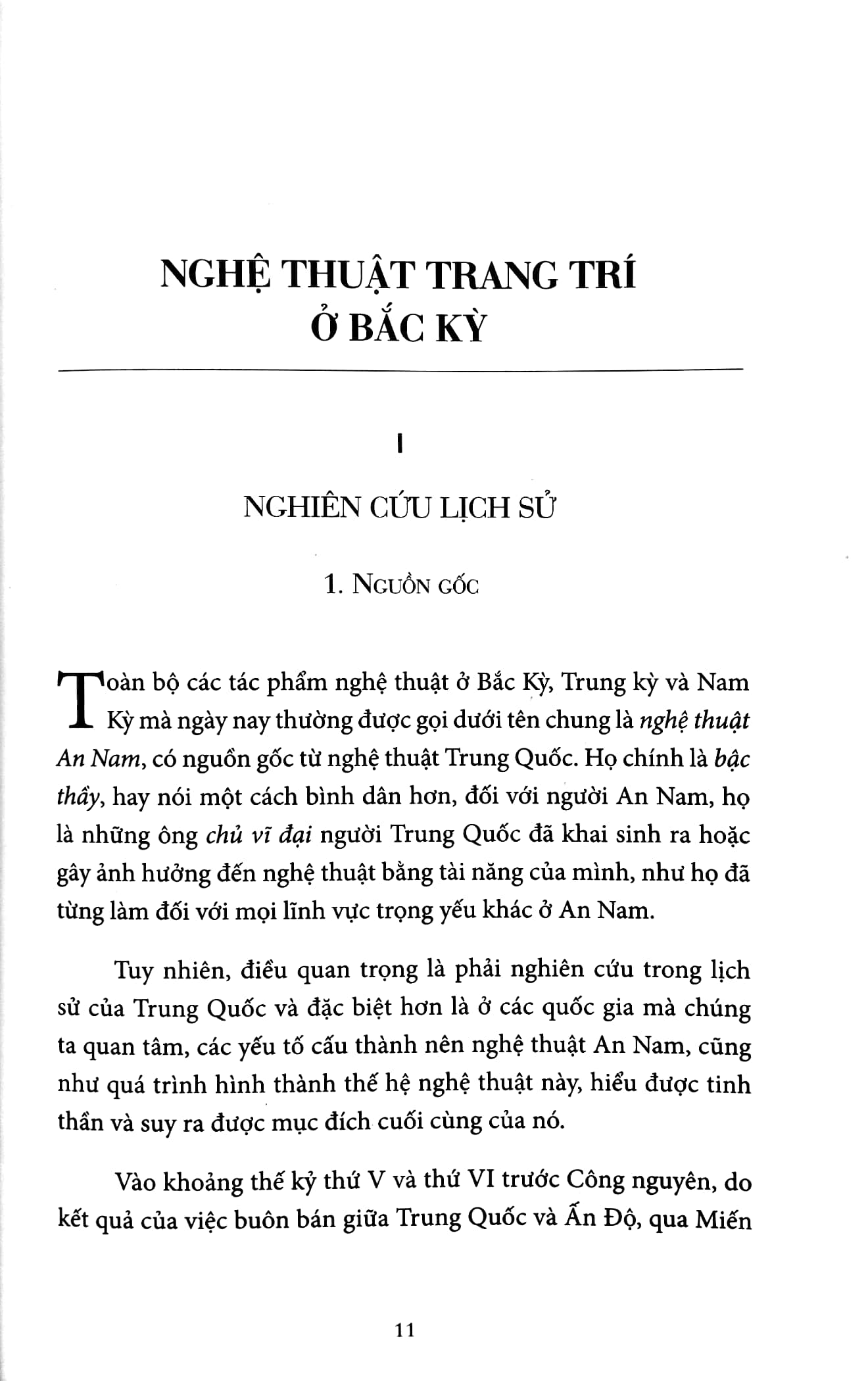 Nghệ Thuật Trang Trí Ở Bắc Kỳ