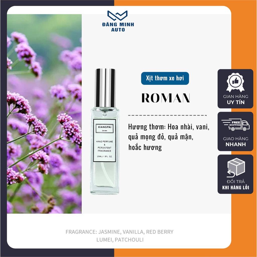 Nước hoa ô tô dạng xịt XIANGPAI thanh lọc không khí xe hơi tủ quần áo chiết xuất thiên nhiên ST005